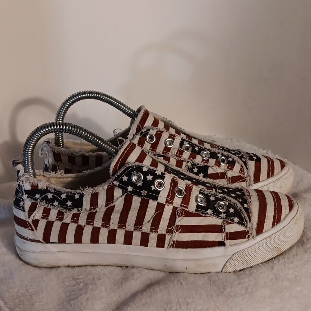 Corkeys Babalu Laceless Patriotic Sneakers - Picture 7 of 7